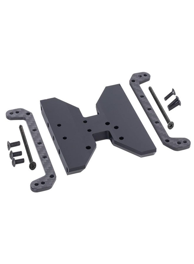 VNUHV Carbon Fiber Chassis Skid Plate Transmission Plate for 1/10 RC Crawler Car Axial SCX10 Capra 1.9 UTB F9 AXI03004 Upgrade Parts - Image 4